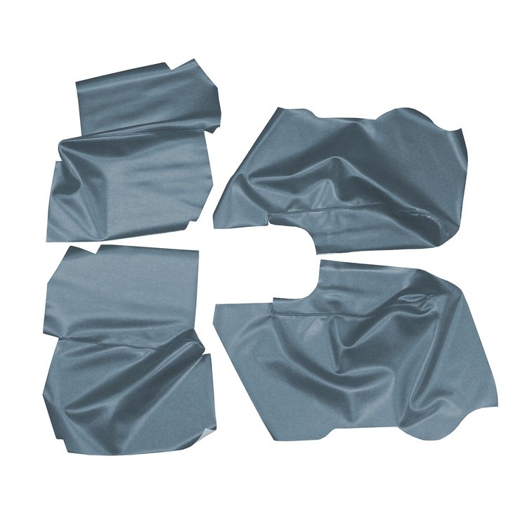 AW64GA00056325G 64 GM A-BODY CONVERTIBLE ARM REST/WELL COVERS - LT MT BLUE