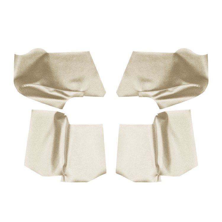 AW66GA00056240G 66/67 GM A-BODY CONVERTIBLE ARMREST/WELL COVERS - PARCHMEN