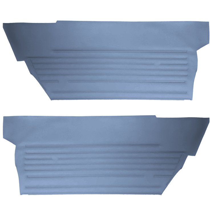 DO65GUD0040314G 65 CUTLASS/442 HOLIDAY COUPE REAR PANELS- STERLING BLUE