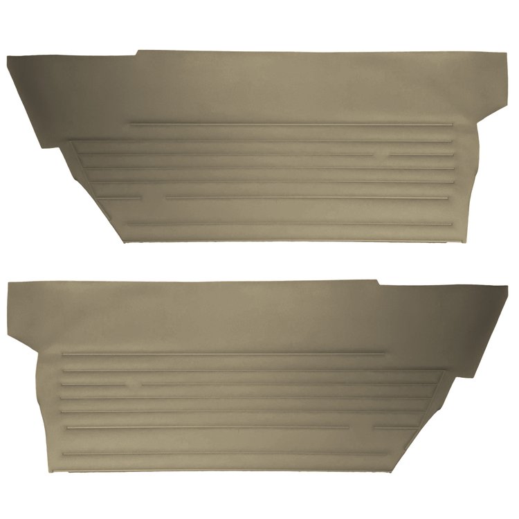 DO65GUD0040710G 65 CUTLASS/442 HOLIDAY COUPE REAR PANELS - BUCKSKIN