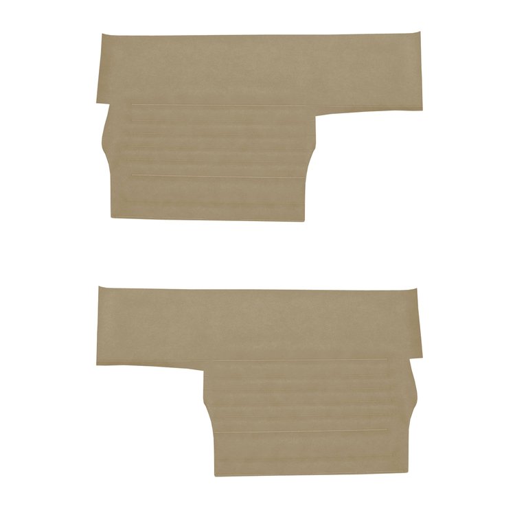 DO65GUD0050710G 65 CUTLASS/442 CONVERTIBLE REAR PANELS - BUCKSKIN