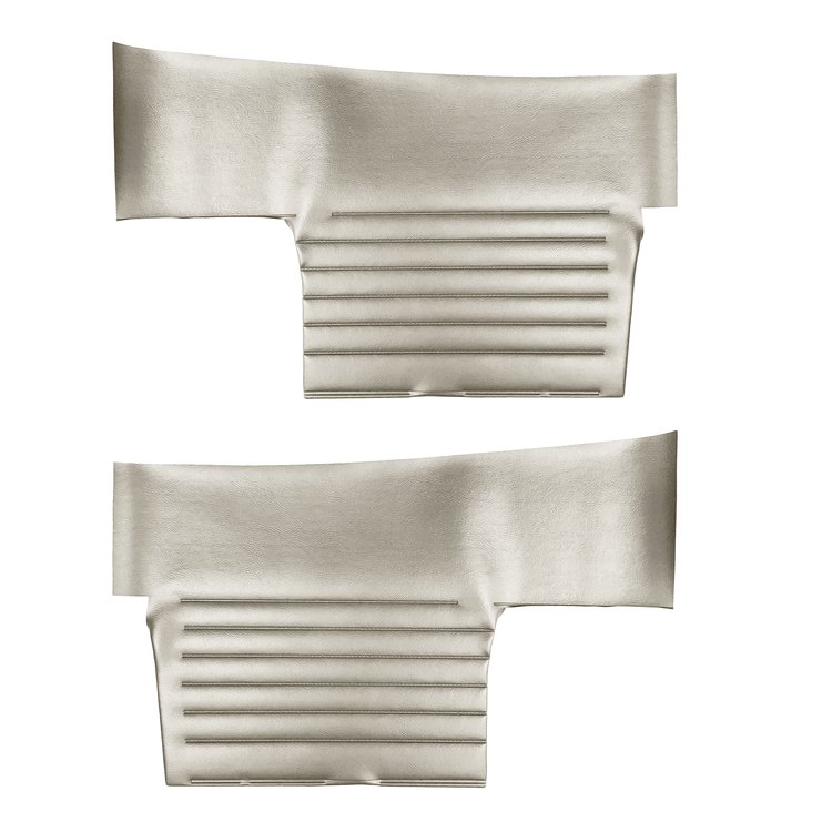 DO66GUD0056239G 66 CUTLASS/442 CONVERTIBLE REAR PANELS - MET. PARCHMENT