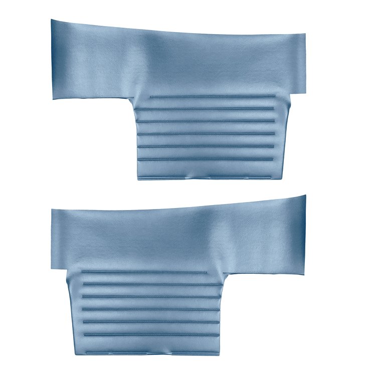 DO66GUD0056325G 66 CUTLASS/442 CONVERTIBLE REAR PANELS - METALLIC BLUE