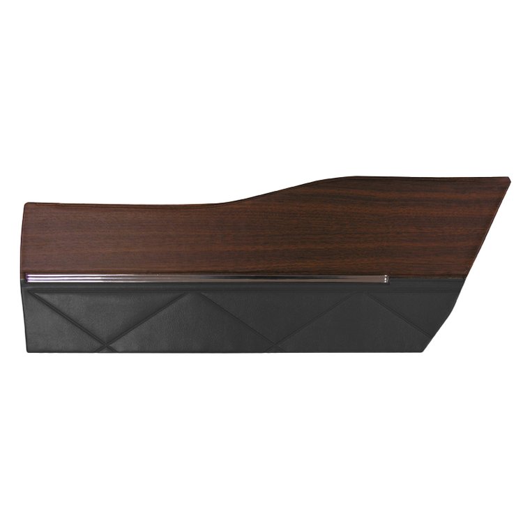 DO66GUS0048100G 66 F-85/CUTLASS/442 COUPE REAR PANELS - BLACK