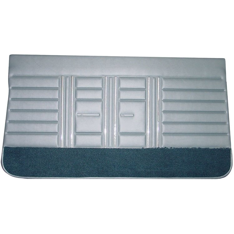DO67GUD0012310G 67 CUTLASS SUPREME/442 DOOR PANELS - LIGHT METALLIC BLUE