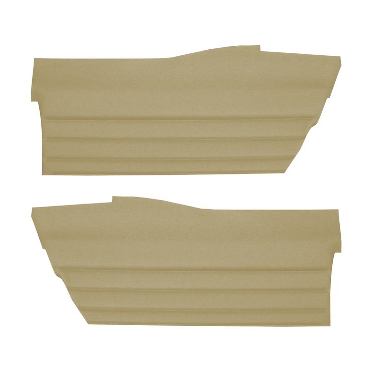DO67GUD0048640G 67 CUTLASS SUPREME/442 HOLIDAY CPE REAR PANELS - PEARL YELLOW
