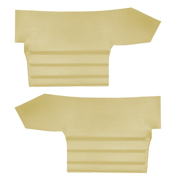DO67GUD0056640G 67 CUTLASS SUPREME/442 CONV. REAR PANELS - PEARL YELLOW