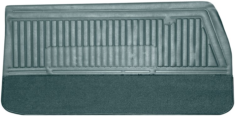 DO68GUD0012333G 68 CUTLASS SUPREME DOOR PANELS TEAL BLUE