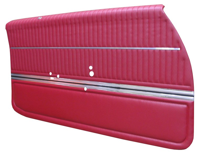 DO68GUS0012502G-PA 68 CUTLASS S/442 HOLIDAY COUPE ASSEMBLED DOOR PANELS - RED