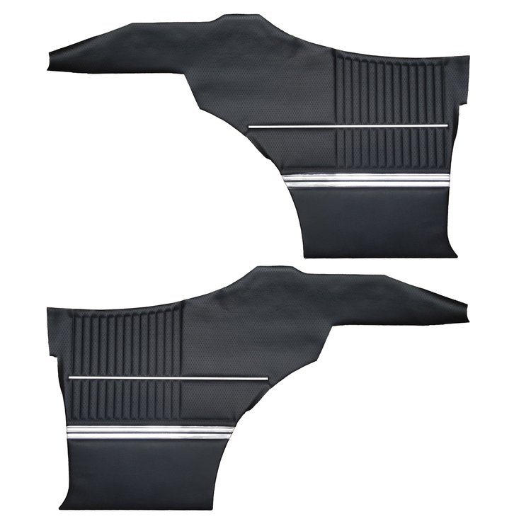 DO68GUS0046100G 68/69 CUTLASS S/442 HOLIDAY CP REAR PANELS - BLACK