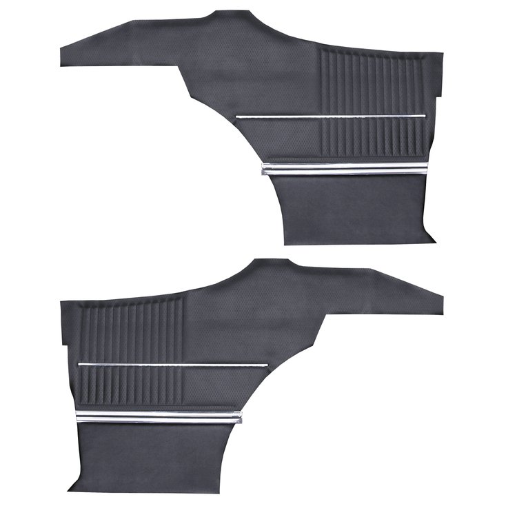 DO68GUS0047100G 68/69 CUTLASS S/442 SPORTS CPE REAR PANELS - BLACK