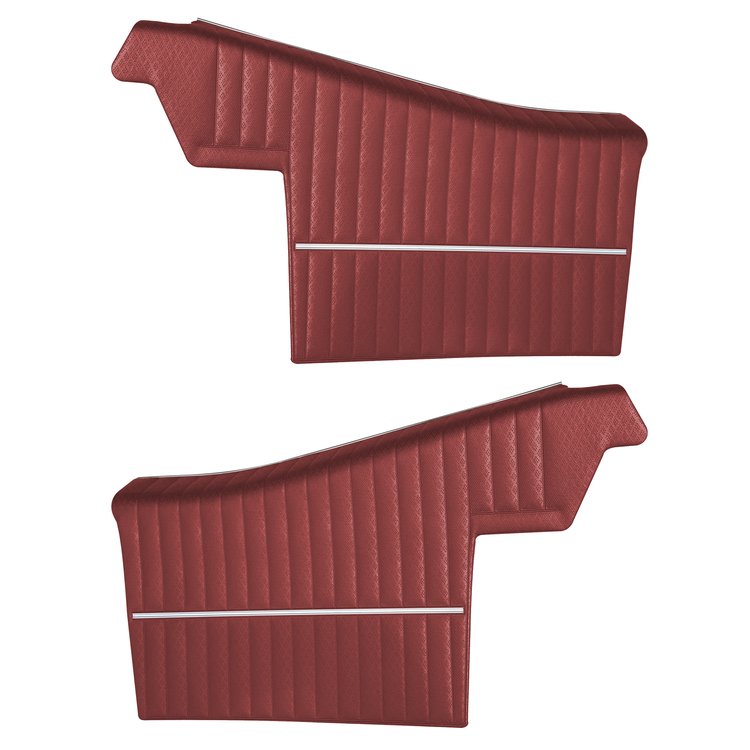 DO68GUS0056511G-PA 69 CUTLASS S/442 CONV REAR PANEL ASMBLY - RED