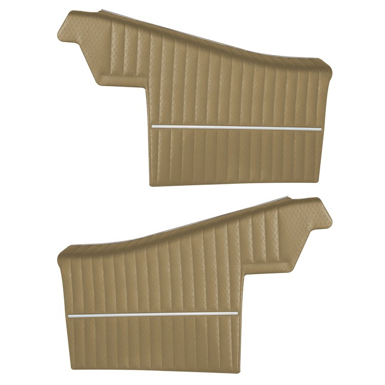 DO68GUS0056635G-PA 69 CUTLASS S/442 CONV REAR PNL ASMBLY-GOLD