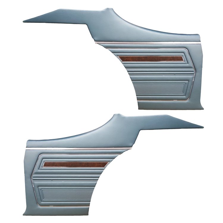DO70GU00088310G-PA 70 F-85 SPORTS COUPE REAR PANEL ASMBLY - LT MET BLUE