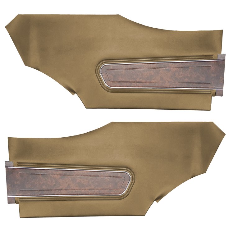 DO70GUD0048650G 70 CUTLASS SUPREME/442 HOLIDAY CPE REAR PANELS - GOLD