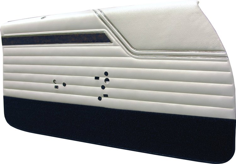 DO70GUS0012202G-PA 70 CUTLASS S/442 HOLIDAY COUPE ASSEMBLED DOOR PANELS- PRL WHT