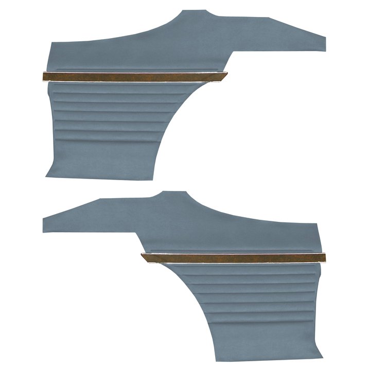 DO70GUS0047310G 70 CUTLASS S/442 SPORTS COUPE REAR PANELS - LT METALLIC BLUE