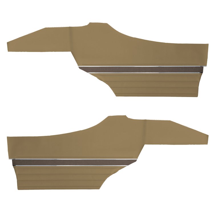 DO70GUS0048650G 70 CUTLASS S/442 HOLIDAY COUPE REAR PANELS - GOLD