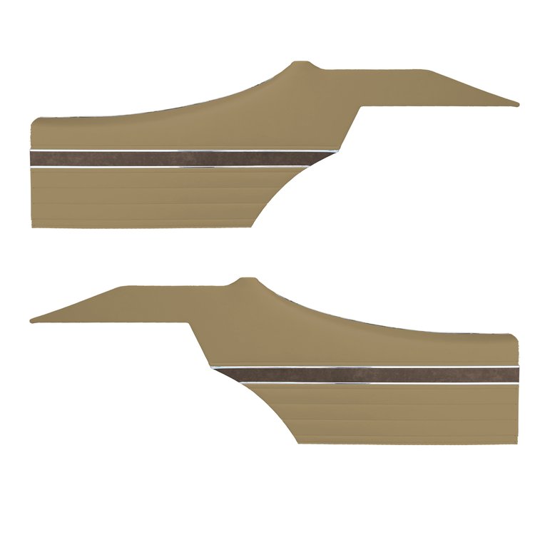 DO70GUS0048650G-PA 70 CUTLASS S/442 HOLIDAY COUPE REAR PANEL ASMBLY - GOLD