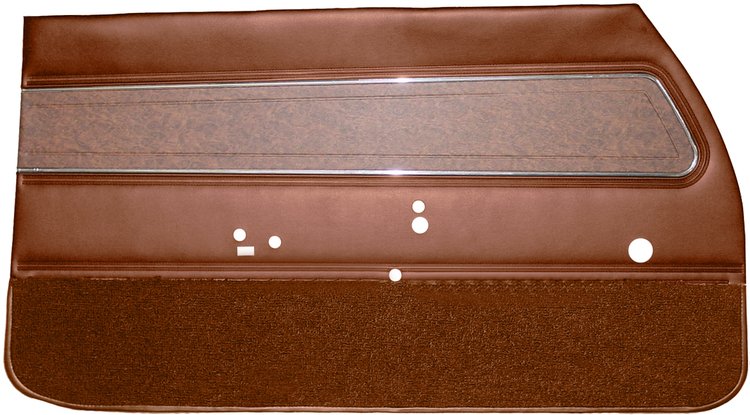 DO71GUD0012657G 71 CUTLASS SUPREME/442 DOOR PANELS - SIENNA