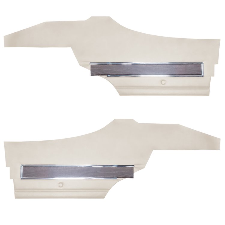 DO71GUS0047202G 71 CUTLASS S/442 SPORT COUPE REAR PANELS PEARL WHITE