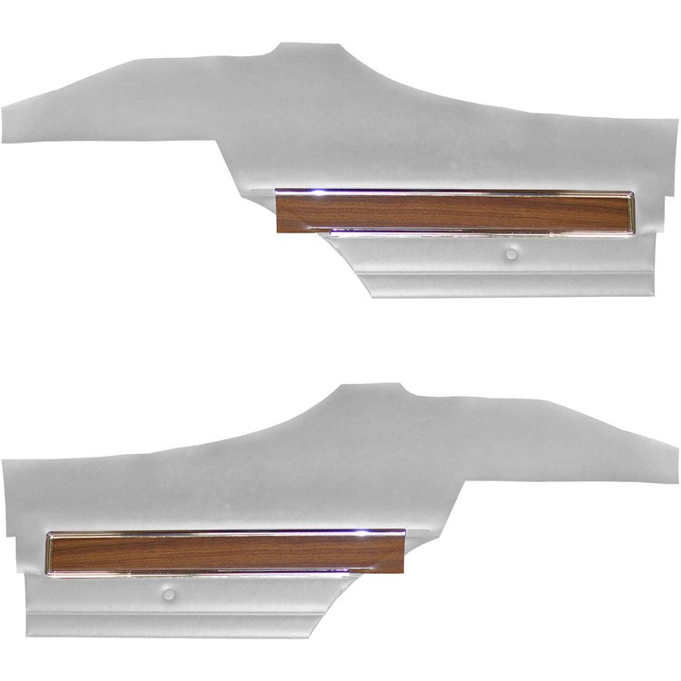 DO71GUS0048202G 71 CUTLASS S/442 HOLIDAY COUPE REAR PANELS - PEARL WHITE
