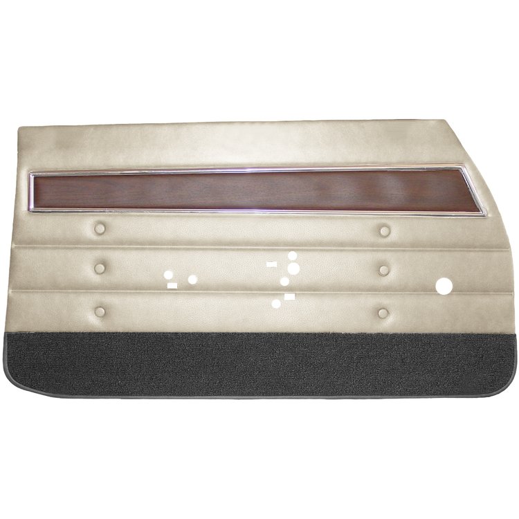 DO72GUS0011230G 72 CUTLASS S/442 SPORTS COUPE DOOR PANELS - WHITE