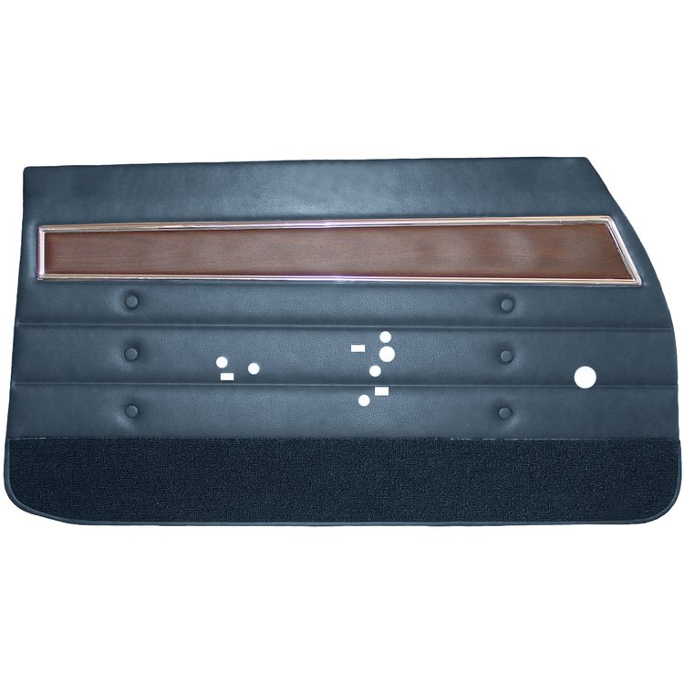 DO72GUS0011380G 72 CUTLASS S/442 SPORTS COUPE DOOR PANELS - BLUE