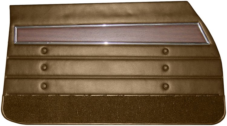 DO72GUS0012690G 72 CUTLASS S/442 HOLIDAY COUPE DOOR PANELS - SADDLE