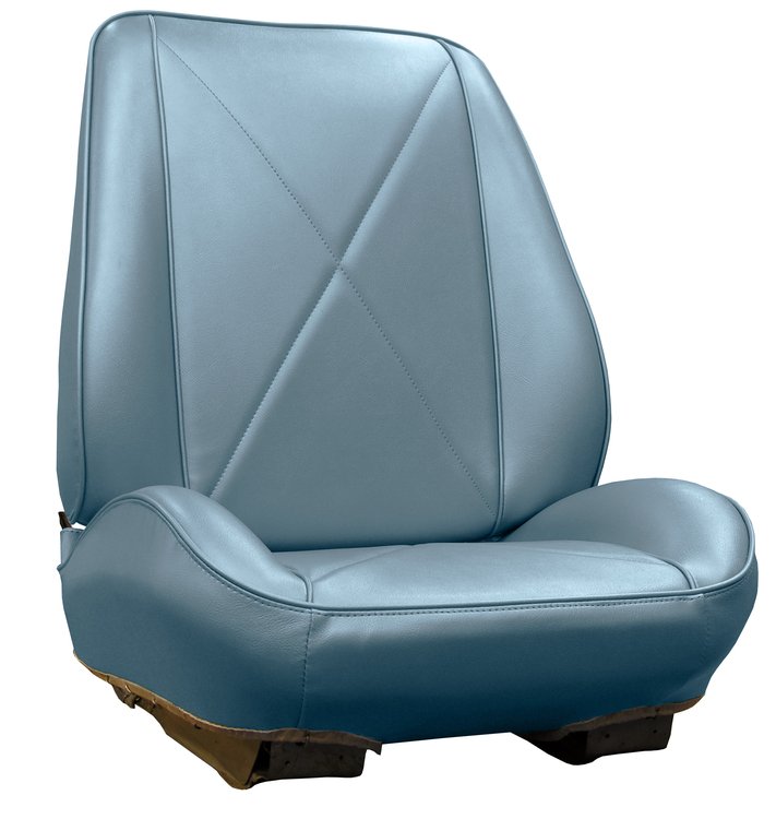 RS66GUS0010325G 66 CUTLASS/442 BUCKETS - RALLYE BUCKET SEATS - MET BLUE