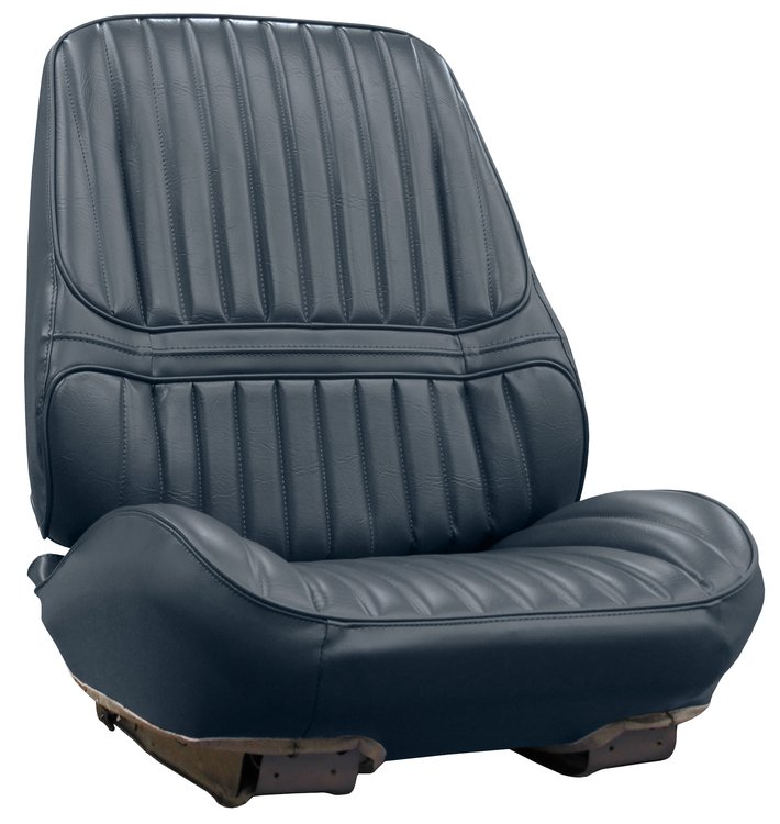 RS71GUD0010380G 71/72 CUTLASS SUPREME/442 RALLYE BUCKET SEATS - BLUE