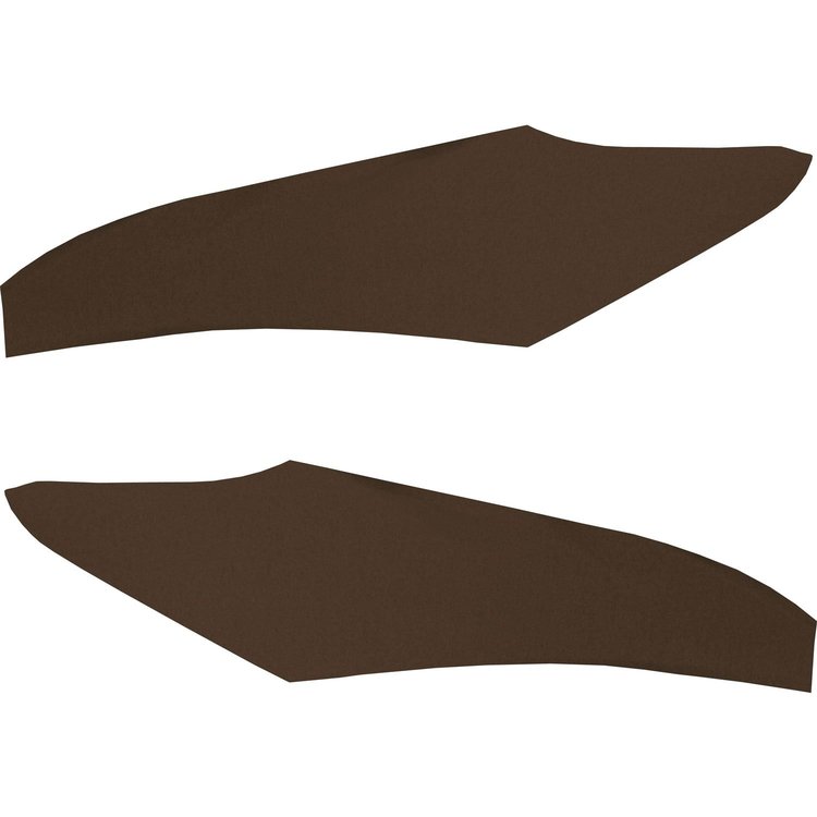 SB70GU98NP1 70/72 F-85/CUTLASS/442 SAIL PANELS - NON-PERFORATED BROWN