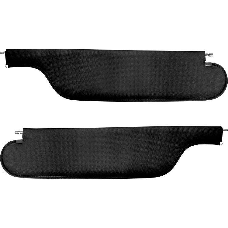 SV66GU01B2-PA 66/67 F-85/CUT/442 HOLIDAY CPE SUNVISOR 2-PIN - BSKTWV BLACK