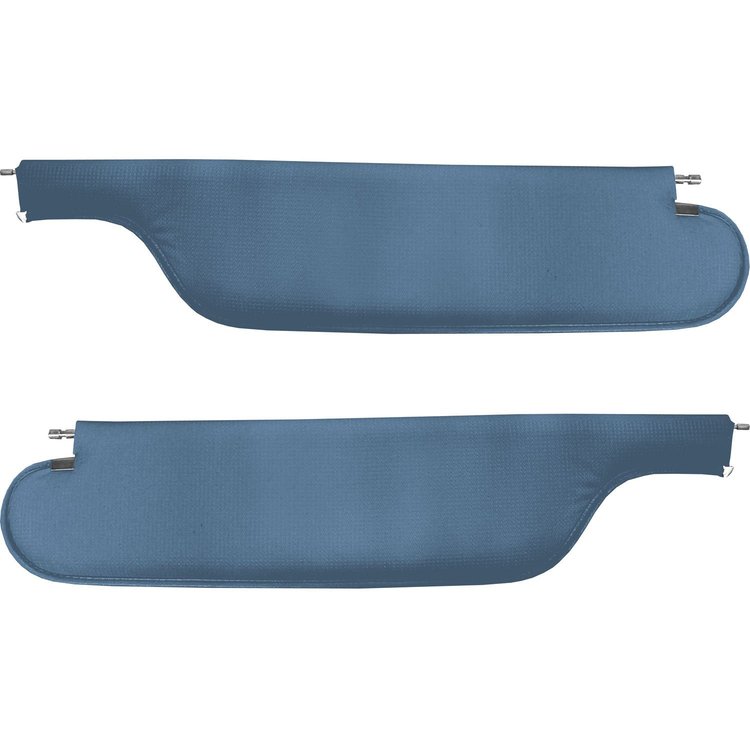 SV66GU11B2-PA 67 F-85/CUT/442 HOLIDAY CPE SUNVISOR 2-PIN - BSKTWV MED BL