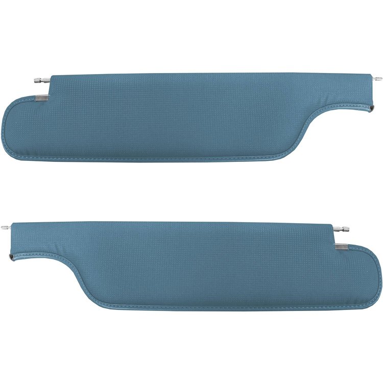 SV69GU11B2-PA 69 F-85/CUT/442 HOLIDAY CPE SUNVISOR 2-PIN BSKTWV MED BLUE