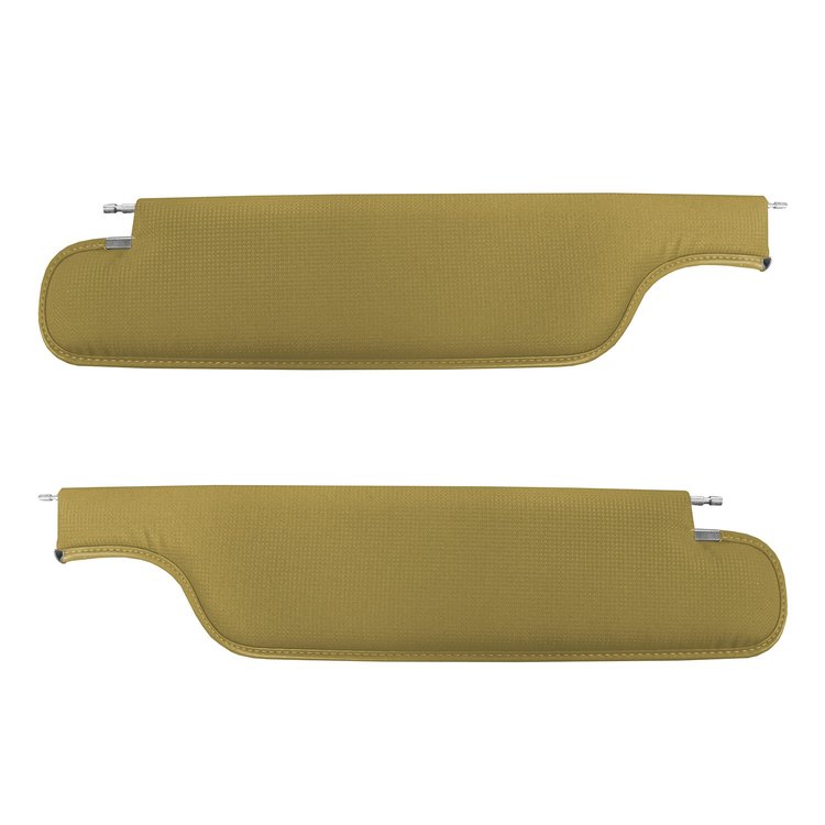 SV69GU132B2-PA 69 F-85/CUT/442 HOLIDAY COUPE SUNVISOR 2-PIN - BSKTWV GOLD