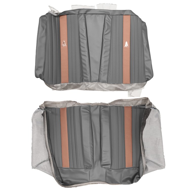 AA63CF00050117 63 SPORT FURY CONV. REAR - BLACK W/ COPPER ACCENT
