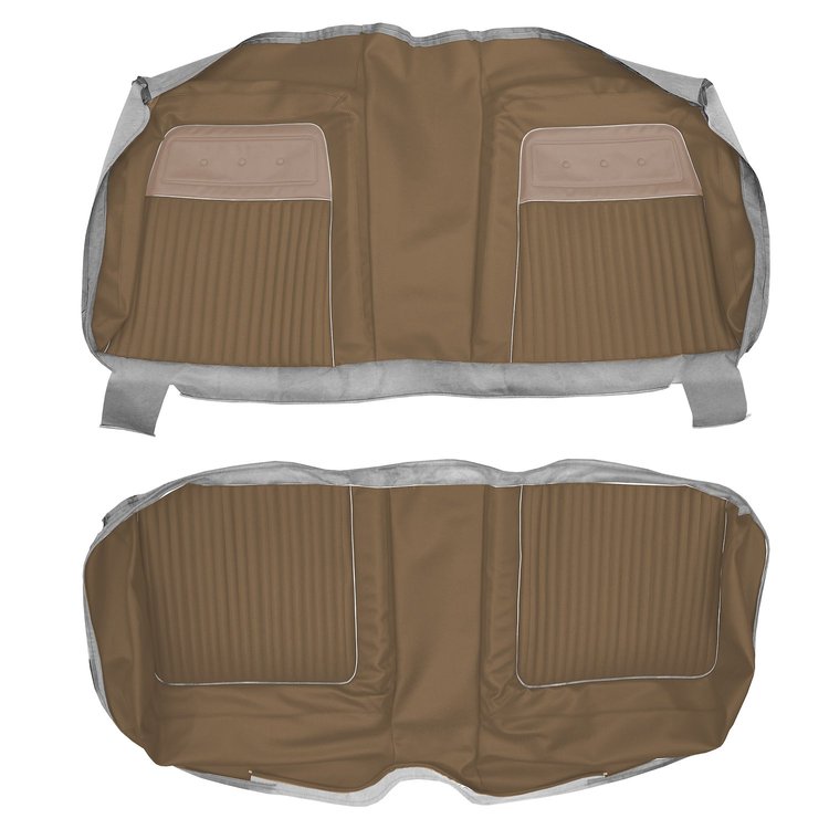 AA64CF00040609 64 SPORT FURY HARDTOP REAR- DK COPPER W/ ROSEWOOD ACCENT