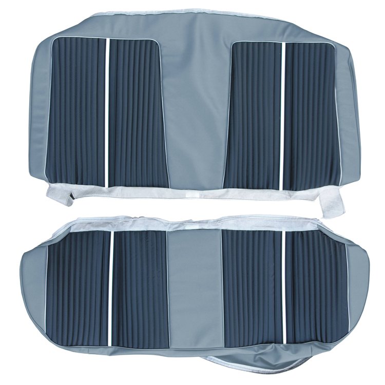 AA64CF00084312 64 FURY 4-DOOR HARDTOP REAR - DARK BLUE/METALLIC BLUE