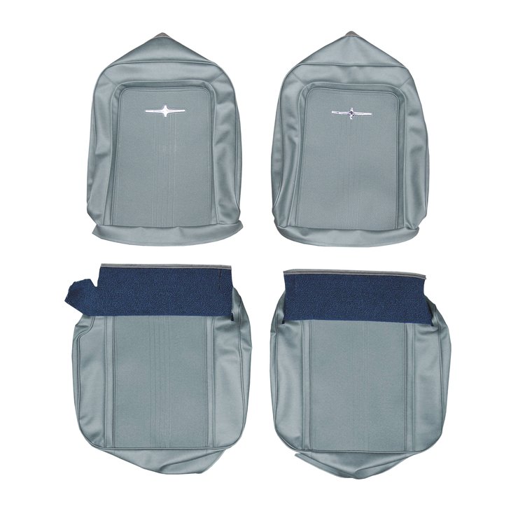 AA64CM00010314 64 CHRYSLER 300K BUCKETS - METALLIC BLUE