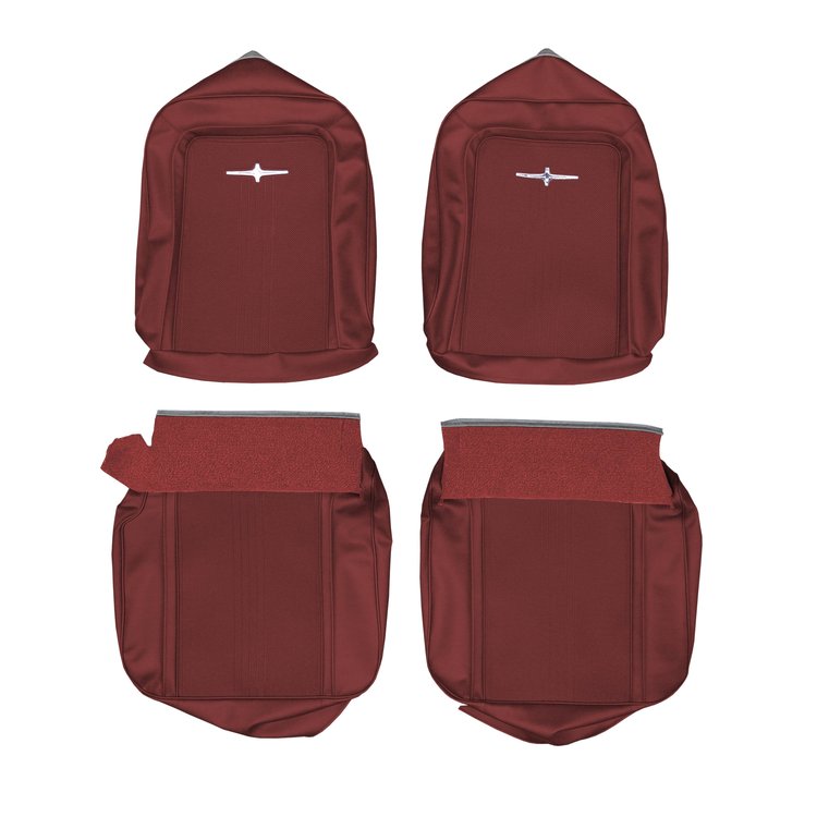AA64CM00010520 64 CHRYSLER 300K BUCKETS - METALLIC RED