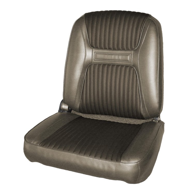 AA65CM00010605 65 CHRYSLER 300L BUCKETS - DARK BROWN-BLACK/ DK BROWN