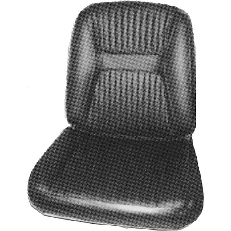 AA65CML0010100 65 CHRYSLER 300L LEATHER BUCKETS - BLACK