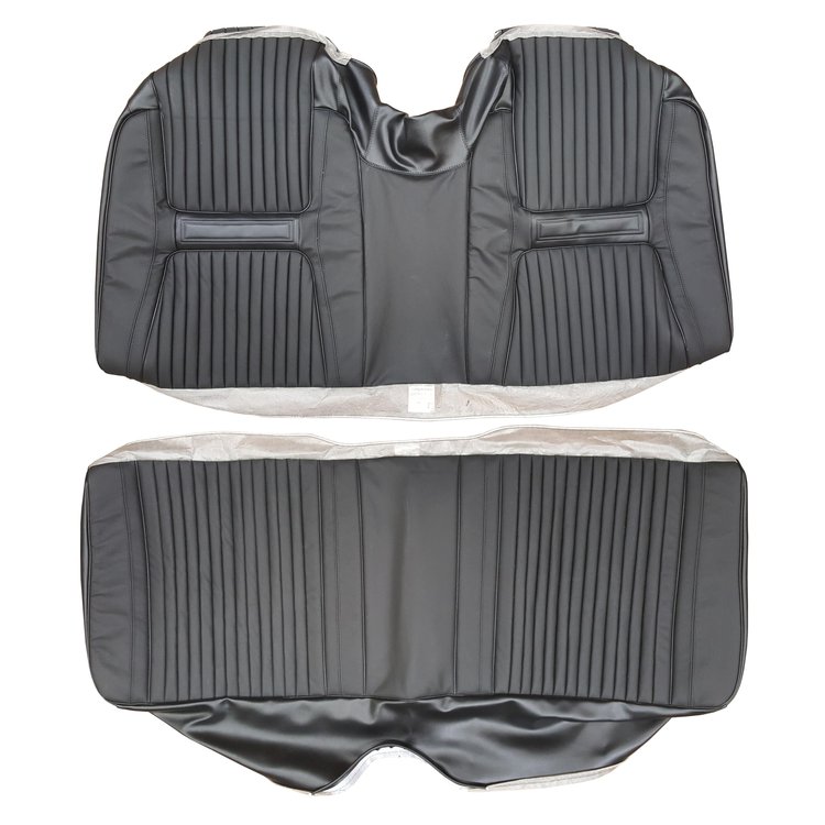 AA65CML0050100 65 CHRYSLER 300L CONVERTIBLE LEATHER REAR - BLACK