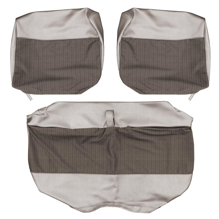 AA65CR1C020895 65 BELVEDERE I SPLIT BENCH - FAWN CLOTH/ MET. FAWN