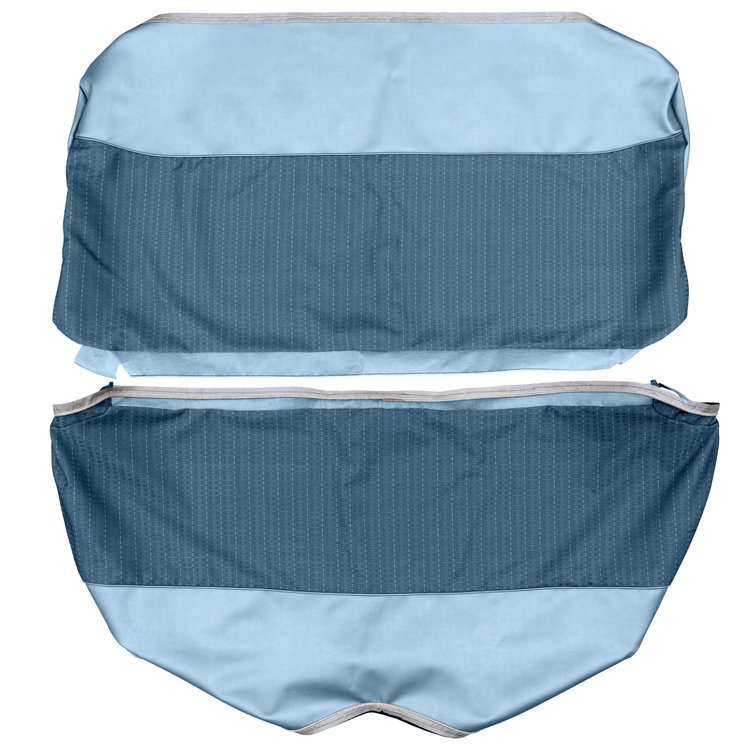 AA65CR1C080893 65 BELVEDERE I SEDAN REAR - BLUE CLOTH/METALLIC BLUE