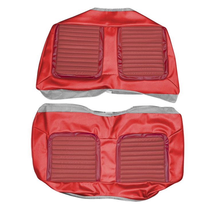 AA65CR20060518 65 BELVEDERE II CONV. REAR - METALLIC RED/CRIMSON RED