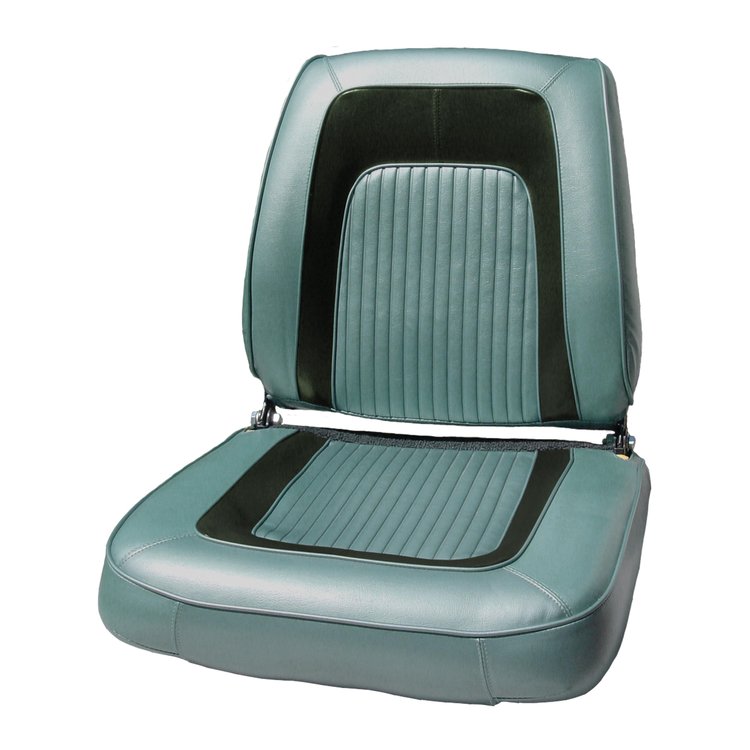 AA65CW00010419 65 CORONET 500 BUCKETS - MET TURQ/DK GREEN COLLAR