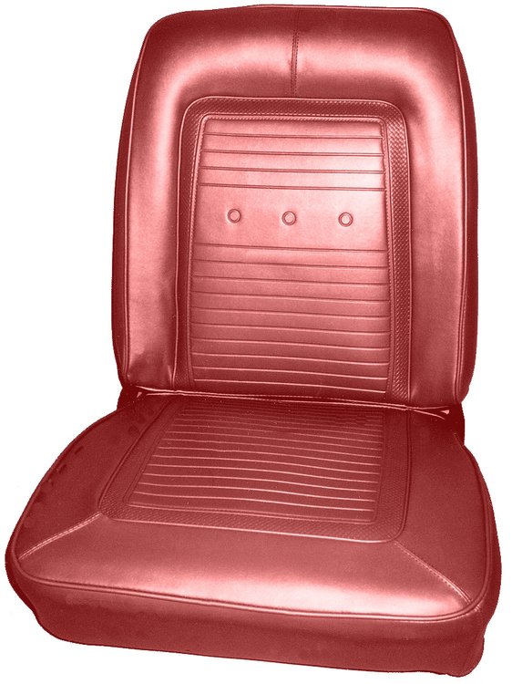 AA66CB00010505 66 BARRACUDA BUCKETS - CRIMSON RED