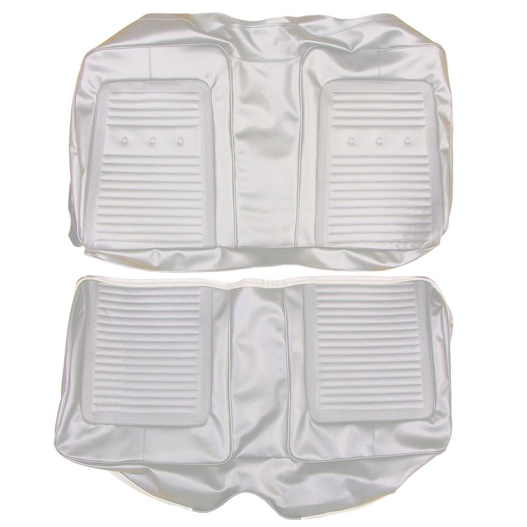 AA66CB00070202 66 BARRACUDA REAR BENCH - PEARL WHITE